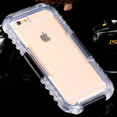 IP-68 Waterproof Heavy Duty Hybrid Swimming Dive Case For Apple iPhone 6 4.7inch 6S Water/Dirt/Shock Proof Phone Bag For iPhone6