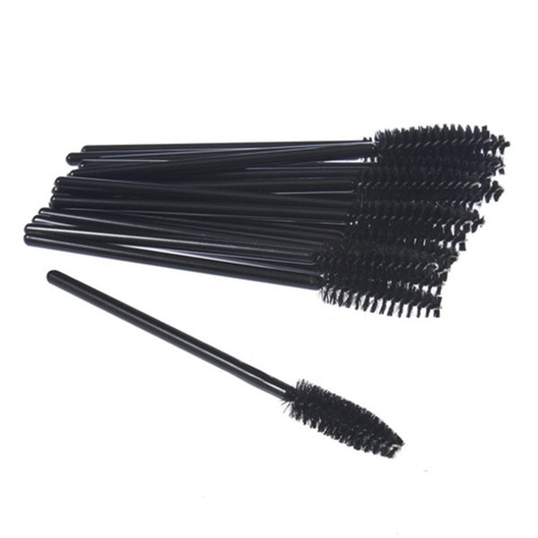 50pcs/lot Glad Lash Cosmetic Eyelash Extension Disposable Mascara Wand Brush Wands Makeup Applicator Lash Make Up Tool