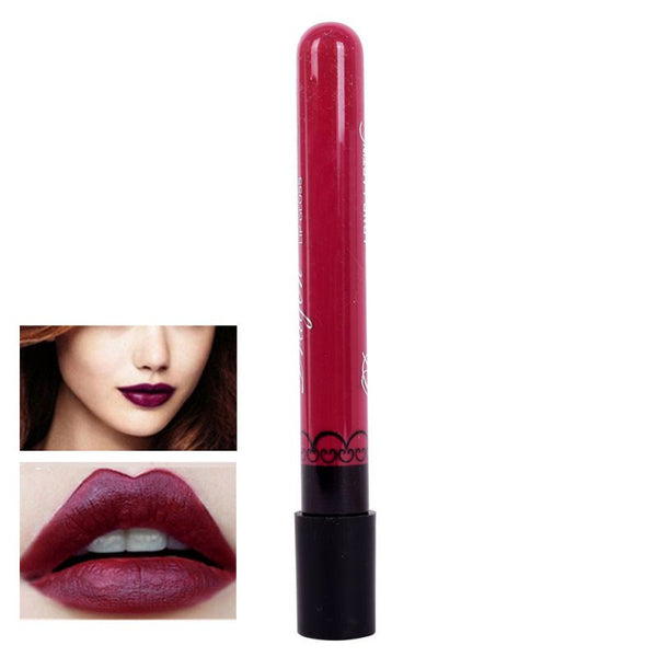 Lip Gloss Brand Long Lasting Waterproof Lip Liquid Pencil Matte Lipstick Nude Beauty Makeup Lip Gloss