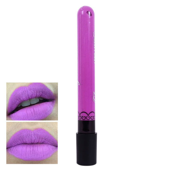 Lip Gloss Brand Long Lasting Waterproof Lip Liquid Pencil Matte Lipstick Nude Beauty Makeup Lip Gloss