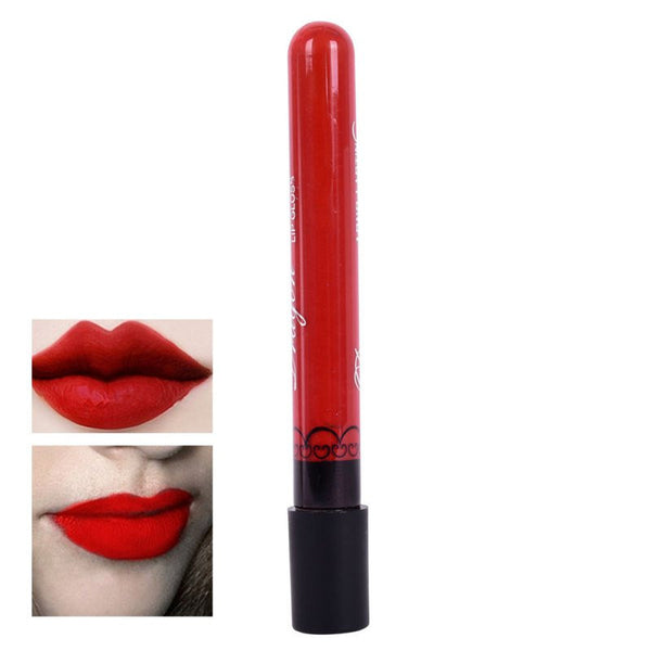 Lip Gloss Brand Long Lasting Waterproof Lip Liquid Pencil Matte Lipstick Nude Beauty Makeup Lip Gloss