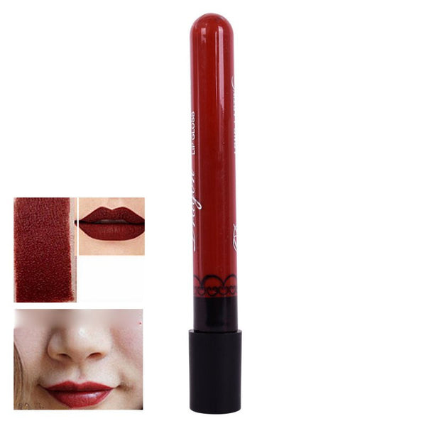 Lip Gloss Brand Long Lasting Waterproof Lip Liquid Pencil Matte Lipstick Nude Beauty Makeup Lip Gloss