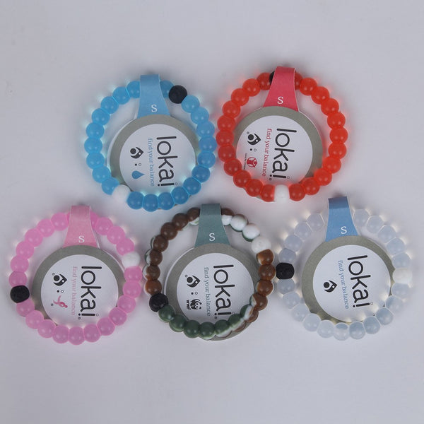 New Arrival  6 pcs /lot All color  Lokai Bracelets (all in one)